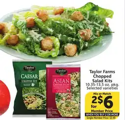 Albertsons Taylor Farms Chopped Salad Kits offer