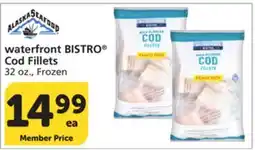 Albertsons waterfront BISTRO Cod Fillets offer