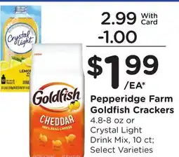Ralphs Pepperidge Farm Goldfish Crackers offer