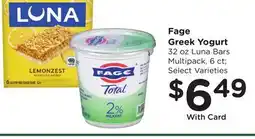 Ralphs Fage Greek Yogurt offer
