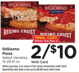 Ralphs DiGiorno Pizza offer