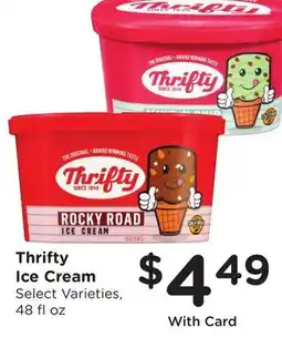 Ralphs Thrifty Ice Cream offer