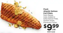 Ralphs Fresh Atlantic Salmon Full Fillets offer