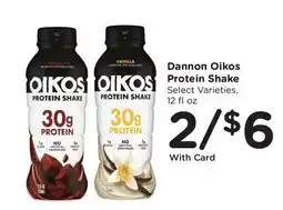 Ralphs Dannon Oikos Protein Shake offer