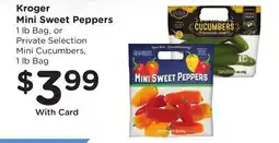 Ralphs Kroger Mini Sweet Peppers offer