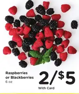 Ralphs Raspberries or Blackberries offer