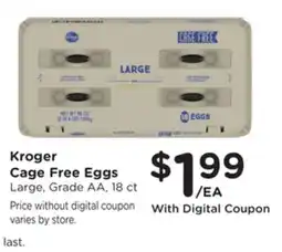 Ralphs Kroger Cage Free Eggs offer