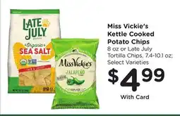 Ralphs Miss Vickie's Kettle Cooked Potato Chips offer