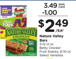 Ralphs Nature Valley Bars offer