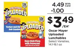 Ralphs Oscar Mayer Uploaded Lunchables offer