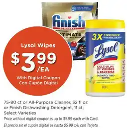 Ralphs Lysol Wipes offer