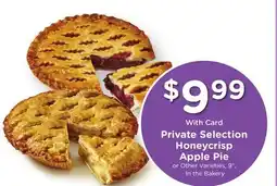 Ralphs Private Selection Honeycrisp Apple Pie offer