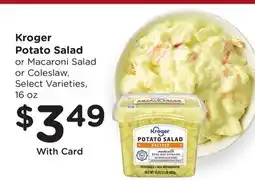 Ralphs Kroger Potato Salad offer