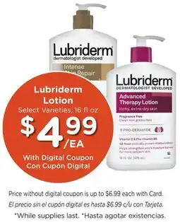 Ralphs Lubriderm Lotion offer