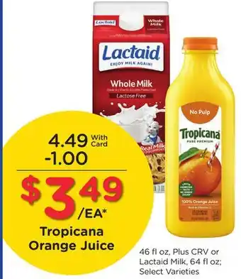 Ralphs Tropicana Orange Juice offer