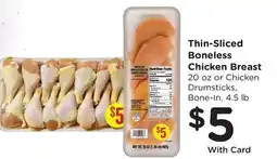Ralphs Thin-Sliced Boneless Chicken Breast offer