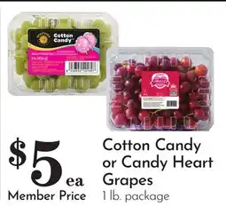 Pavilions Cotton Candy or Candy Heart Grapes offer