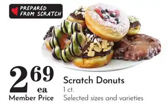 Pavilions Scratch Donuts offer