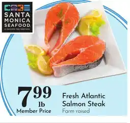 Pavilions Fresh Atlantic Salmon Steak offer