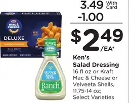 Ralphs Ken's Salad Dressing offer