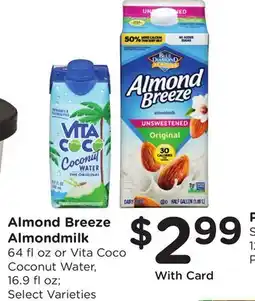 Ralphs Almond Breeze Almondmilk offer