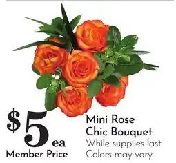Pavilions Mini Rose Chic Bouquet offer