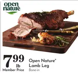Pavilions Open Nature Lamb Leg offer