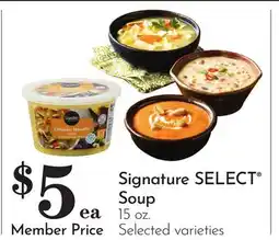 Pavilions Signature SELECT Soup offer