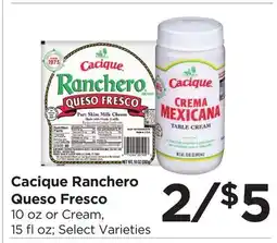 Food 4 Less Cacique Ranchero Queso Fresco offer