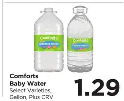 Food 4 Less Comforts Baby Water offer
