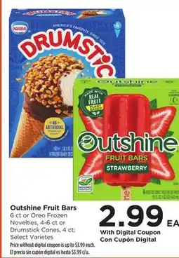 Food 4 Less Outshine Fruit Bars offer