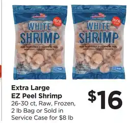 Food 4 Less Extra Large EZ Peel Shrimp offer