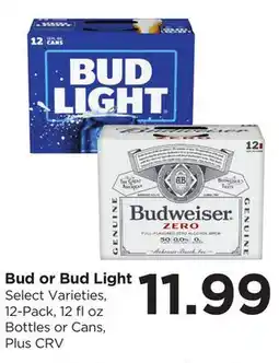 Food 4 Less Bud or Bud Light offer