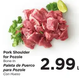 Food 4 Less Pork Shoulder for Pozole offer