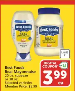 Vons Best Foods Real Mayonnaise offer