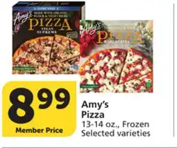 Vons Amy's Pizza offer