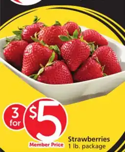 Vons Strawberries offer