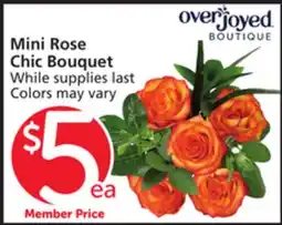 Vons Mini Rose Chic Bouquet offer