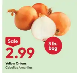 Stater Bros Yellow Onions offer