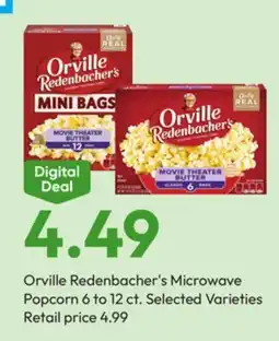 Stater Bros Orville Redenbacher's Microwave Popcorn offer