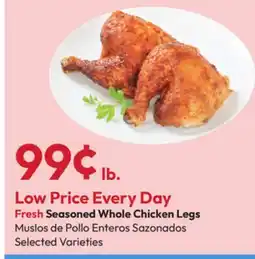 Stater Bros Seasoned Whole Chicken Legs offer