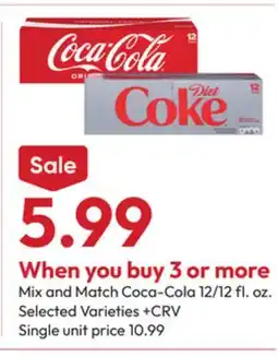 Stater Bros Coca-Cola offer