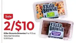 Stater Bros Killer Brownie Brownies offer