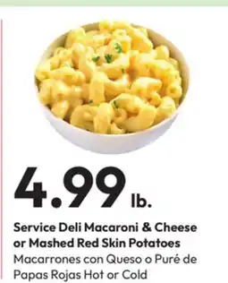 Stater Bros Macaroni & Cheese or Mashed Red Skin Potatoes offer