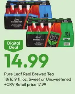 Stater Bros Pure Leaf Real Brewed Tea offer