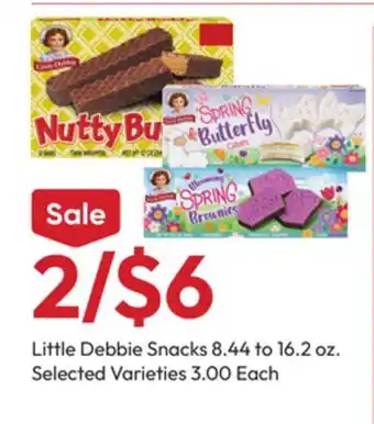 Stater Bros Little Debbie Snacks offer