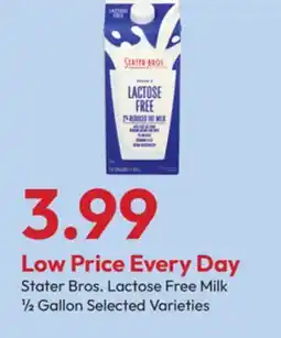 Stater Bros Stater Bros. Lactose Free Milk offer