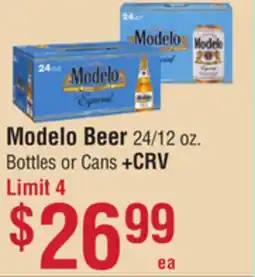 Smart & Final Modelo Beer offer