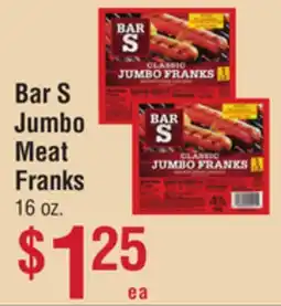 Smart & Final Bar S Jumbo Meat Franks offer
