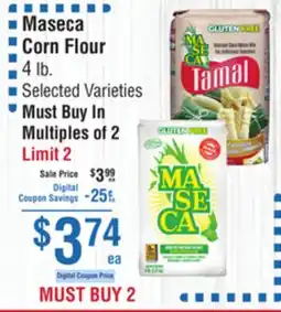 Smart & Final Maseca Corn Flour offer
